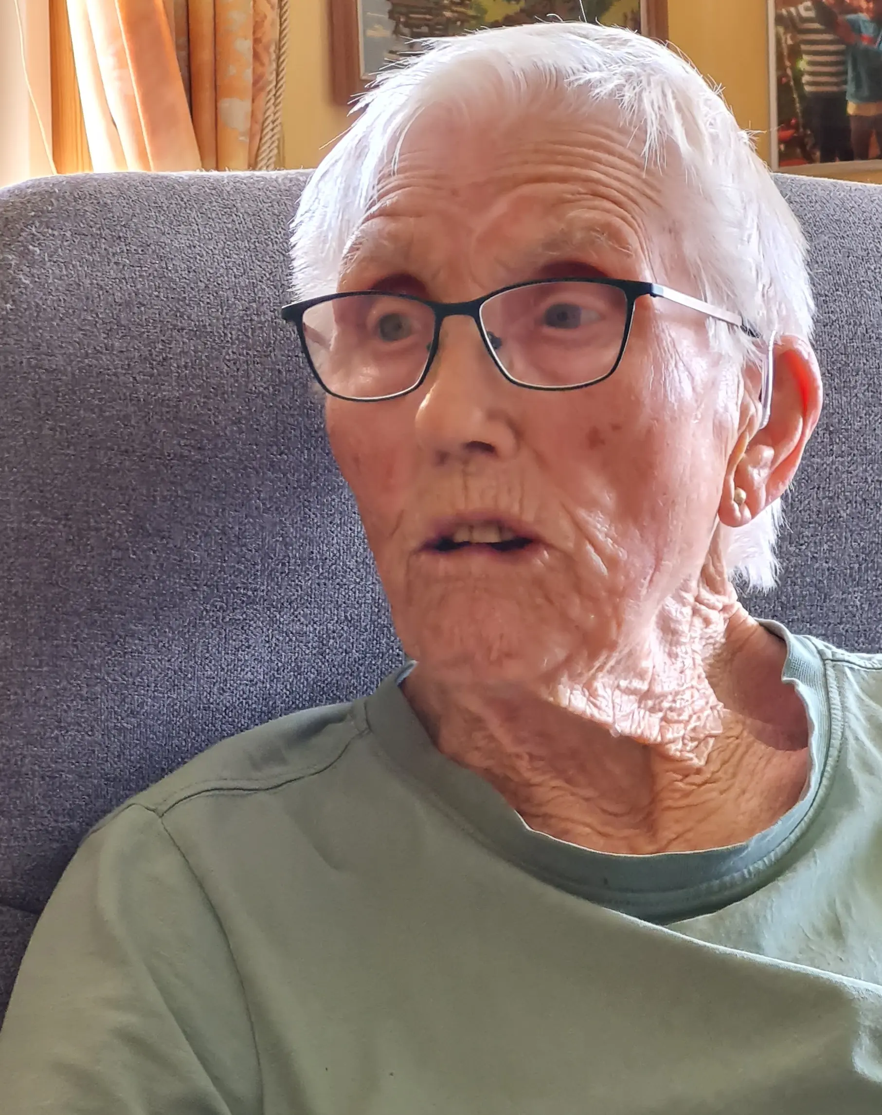 95 år gamle Brita Kongsvik om 2. verdskrig