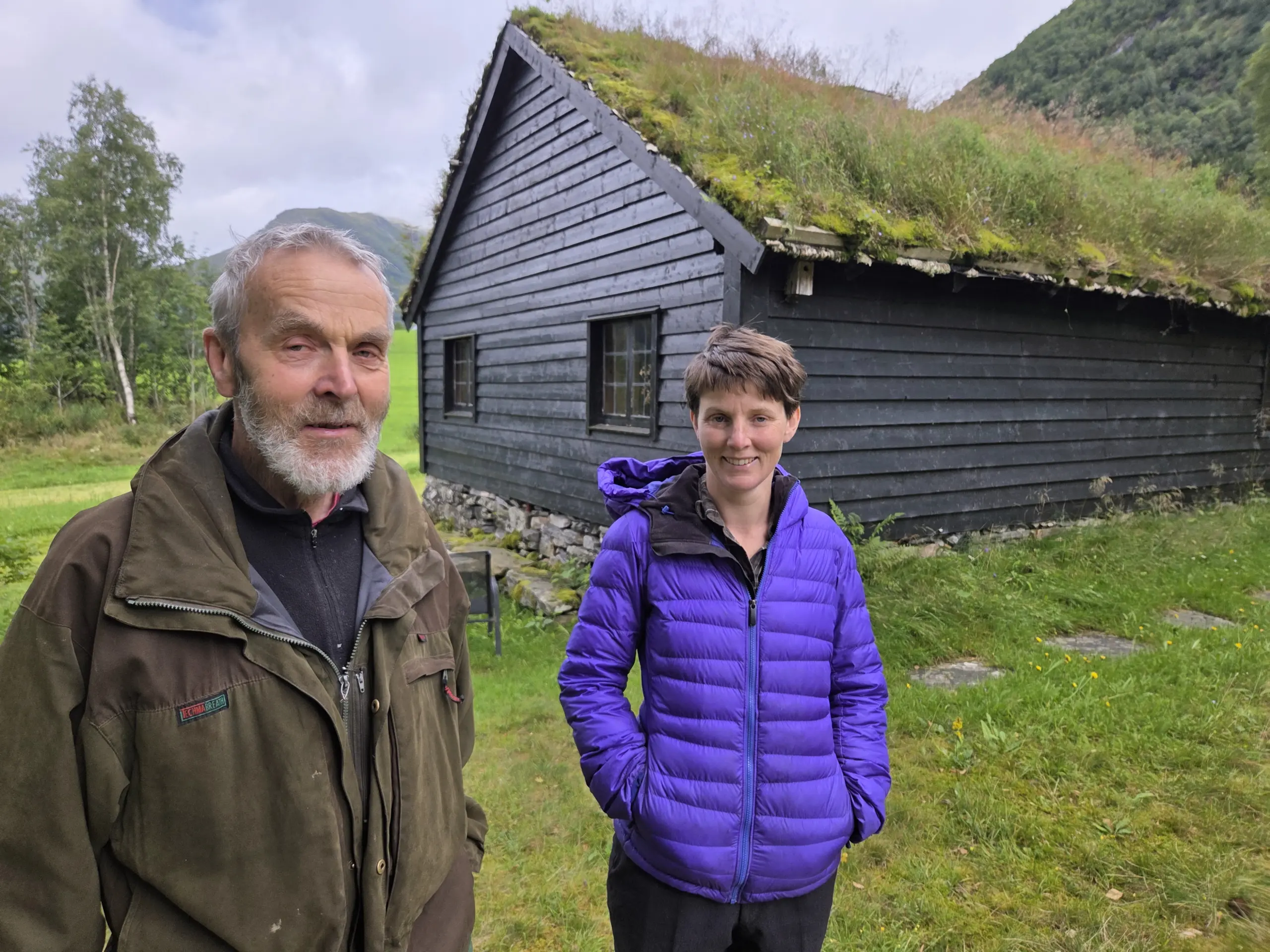 Kulturvandring: Her budde folk for nær 2000 år sidan
